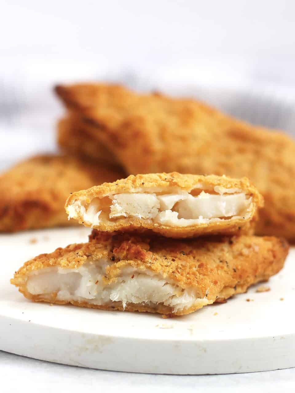 Air Fryer Frozen Breaded Fish - Slow The Cook Down